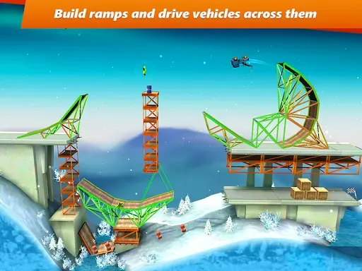 Скриншот 7 — Bridge Constructor Stunts