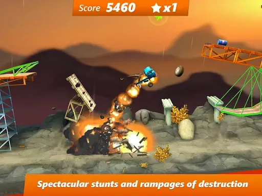 Скриншот 8 — Bridge Constructor Stunts