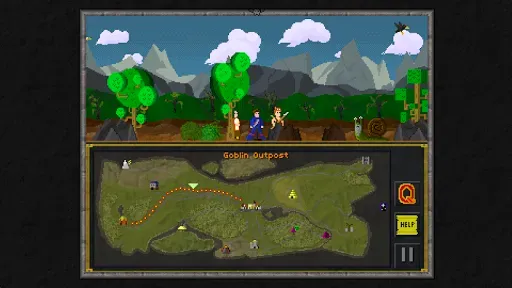 Скриншот 4 — Pixel Heroes: Byte & Magic
