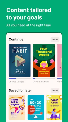 Скриншот 4 — Headway - Daily Micro Learning