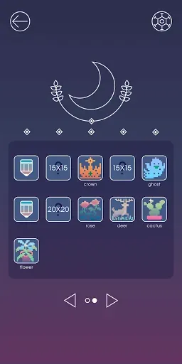 Скриншот 4 — Luna Story I (nonogram)