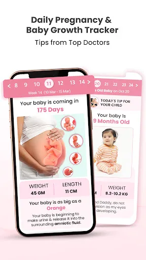 Скриншот 2 — Healofy Pregnancy & Parenting