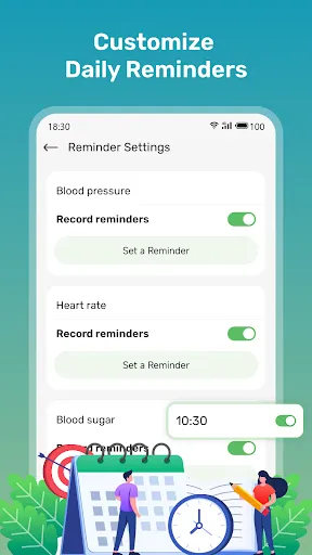 Скриншот 4 — Health Sense: Track & Record