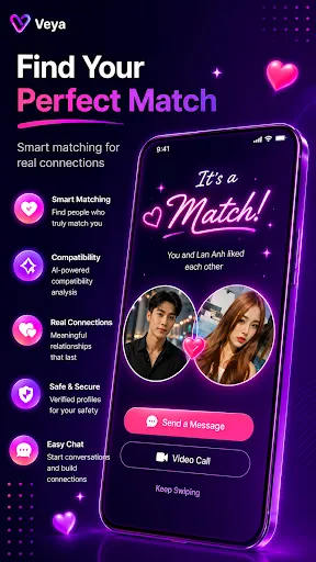 Скриншот 2 — Veya–Live Video Chat & Calls