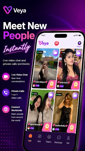 Скриншот 7 — Veya–Live Video Chat & Calls