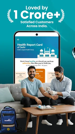 Скриншот 2 — Healthians -Full Body Checkup
