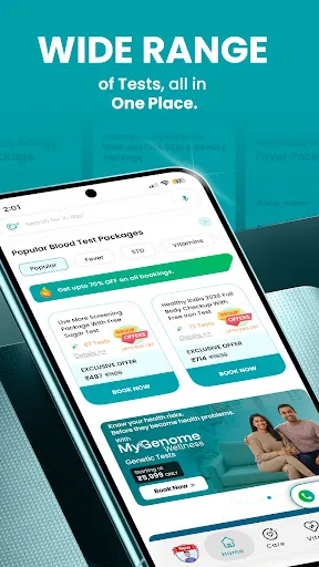 Скриншот 3 — Healthians -Full Body Checkup