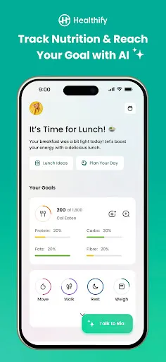 Скриншот 1 — Healthify AI Weight Loss Coach