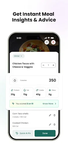 Скриншот 3 — Healthify AI Weight Loss Coach