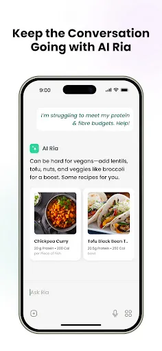 Скриншот 4 — Healthify AI Weight Loss Coach