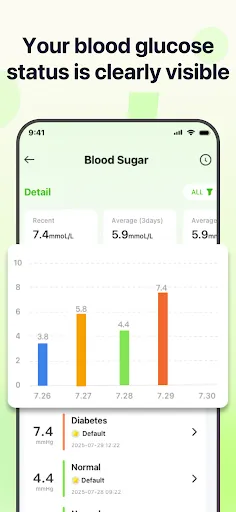 Скриншот 2 — PulseSense – Health Tracker