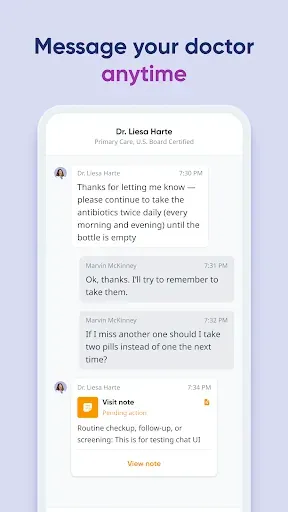 Скриншот 4 — HealthTap - Online Doctors