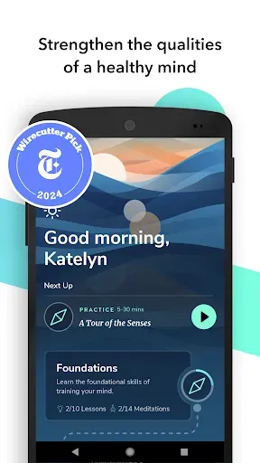 Скриншот 1 — Healthy Minds Program