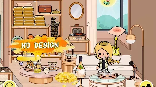Скриншот 2 — Toca Boca Designer Room Idea