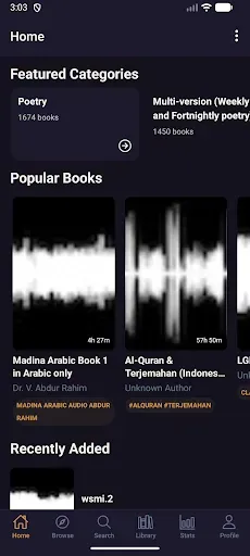 Скриншот 1 — Free Audiobooks Book Player