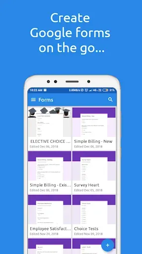 Скриншот 1 — FormsApp