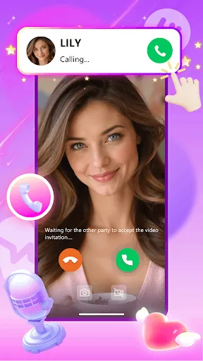 Скриншот 2 — Kissy-Video Chat Social