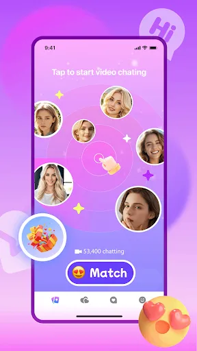 Скриншот 7 — Kissy-Video Chat Social