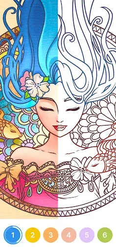 Скриншот 1 — Paint Me: Color By Number