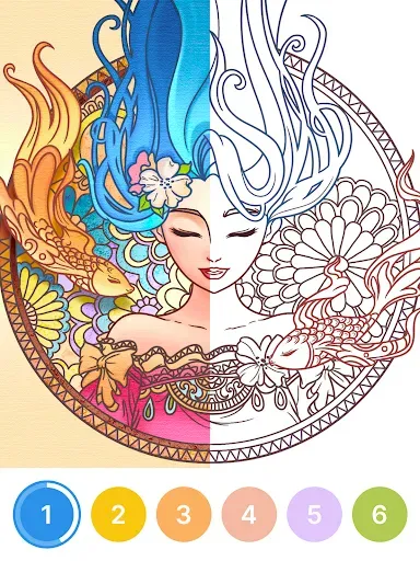 Скриншот 5 — Paint Me: Color By Number