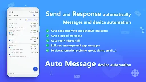 Скриншот 1 — AUTO MESSAGE ответит отправить
