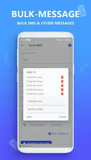 Скриншот 3 — AUTO MESSAGE ответит отправить