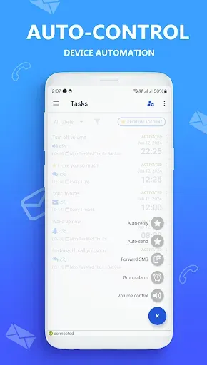 Скриншот 4 — AUTO MESSAGE ответит отправить