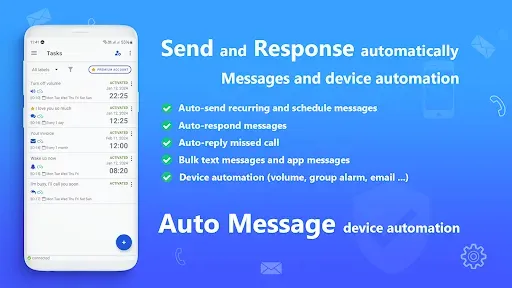 Скриншот 7 — AUTO MESSAGE ответит отправить