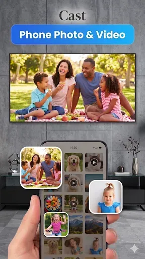 Скриншот 3 — Cast to TV, Chromecast, Roku