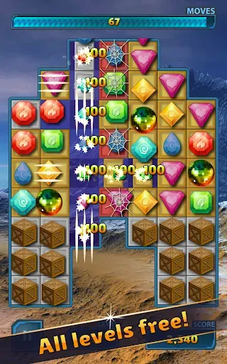 Скриншот 1 — Match 3 Gems