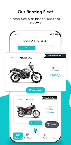 Скриншот 3 — Freedo Rentals Bike Rental App