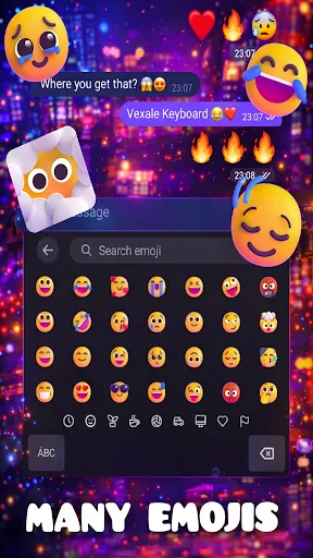 Скриншот 1 — Vexale Keyboard