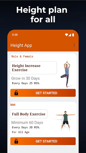 Скриншот 1 — Height Increase Exercise GROW