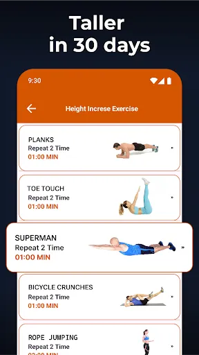 Скриншот 3 — Height Increase Exercise GROW