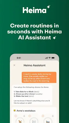 Скриншот 2 — Heima: Family AI