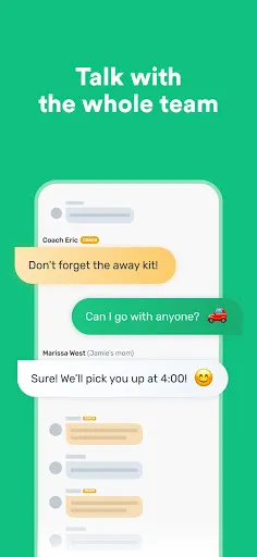 Скриншот 4 — Heja Sports Team Communication