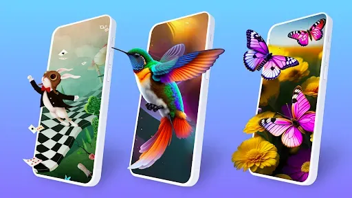 Скриншот 3 — Параллакс 3D живые обои