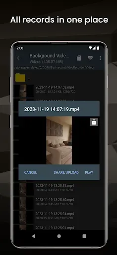 Скриншот 6 — Background Video Recorder