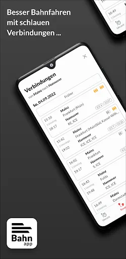Скриншот 2 — Bahn: Fahrplan & Live Tracking