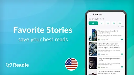 Скриншот 6 — Learn English with Readle