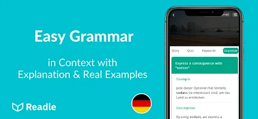 Скриншот 5 — Learn German Daily with Readle