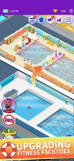 Скриншот 2 — Idle GYM Sports