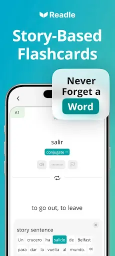 Скриншот 7 — Learn Spanish: Daily Readle
