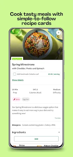 Скриншот 7 — HelloFresh: Meal Kit Delivery