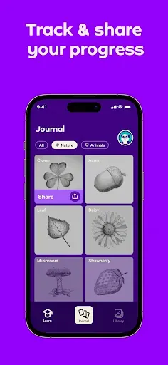 Скриншот 4 — Simply Draw: Learn to Draw