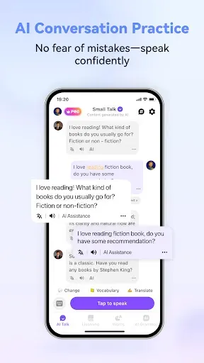 Скриншот 1 — English Ai - AI Learn English