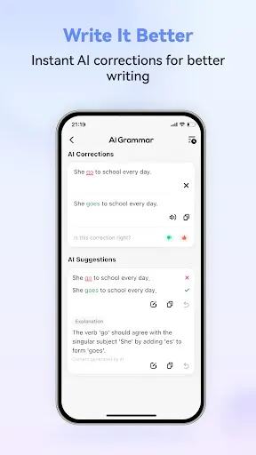 Скриншот 4 — English Ai - AI Learn English