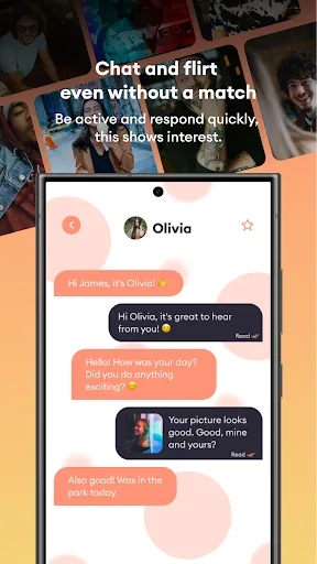 Скриншот 4 — Hellovy: Dating & Chat App