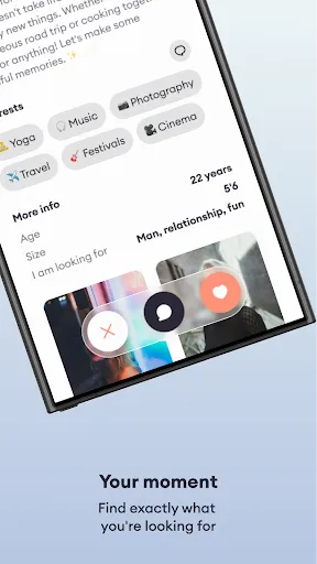 Скриншот 6 — Hellovy: Dating & Chat App