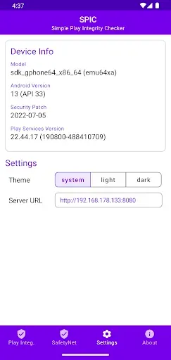 Скриншот 7 — SPIC - Play Integrity Checker